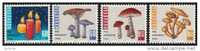 SUISSE.1994.POUR LA JEUNESSE.TIMBRES DE NOEL ET CHAMPIGNONS...YVERT  N° 1464-1467 - Ongebruikt