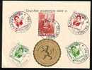 BULGARIA / BULGARIE - 1937 - Le Roi Boris Et Princece Maria - Luise - Spec Cache Et Gold Roi Cache - Brieven En Documenten