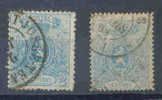 Belgie - Belgique Ocb Nr :  24 - 24A  (zie  Scan) - 1866-1867 Coat Of Arms
