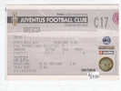 PO0938A - Biglietto PARTITA CALCIO - JUVENTUS-BRESCIA 2002 - Andere & Zonder Classificatie