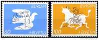 SUISSE.1995.EUROPA...YVE RT    N° 1480-81 - Ongebruikt