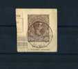 - ITALIE . ENTIER COLIS POSTAL 1884 OBLITERE 1891 SUR FRAGMENT . - Postal Parcels