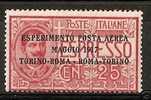 1917 REGNO P. AEREA ROMA TORINO MNH ** - RR3271 - Airmail