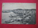 City Of St Georges   Bermuda  Black & White  Crease Top Side  Circa 1910 - Bermudes