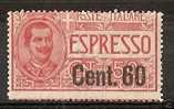 1922 REGNO ESPRESSO SOPRAST 60 SU 50 MNH ** - RR3264 - Exprespost