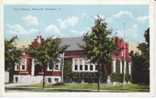 Emporia KS Kansas City Public Library On C1920s/30s Vintage Postcard, Architecture - Libraries