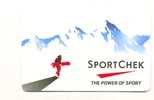 Sport Check,  CANADA, Carte Cadeau Pour Collection # 2 - Cadeaubonnen En Spaarkaarten