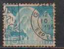 Switzerland 1949 Used Hinged, Landscapes Series, 15c Rotary Snowplough, Glaciers, Road Tranport Safety - Ongevallen & Veiligheid Op De Weg