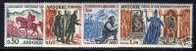 ANDORRE 1963-64  Y&T 167/70 \"HISTOIRE\", NEUFS Xx TTB - Altri & Non Classificati