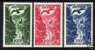 ANDORRE AERIEN 1955-57  Y&T 2/4 \"PAYSAGE\", NEUFS Xx TTB - Sonstige & Ohne Zuordnung