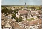 LAUTERBOURG   -    * VUE AERIENNE Et  L´EGLISE CATHOLIQUE *    -   Editeur:  LAPIE De ST Maur   N° 6 K - Lauterbourg