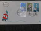 ISRAEL 1970 FDC WORLD SAILING CHAMPIONSHIP  BOAT SPORT COVER - Covers & Documents