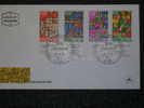 ISRAEL 1972 FDC EDUCATION STAMPS - Covers & Documents