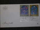 ISRAEL 1973 FDC CHAGALL WINDOWS PART 1 [SET 3 COVERS] - Covers & Documents