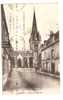 Carentan (50) :La Rue De L'église, Banque Crédit Lyonnais à G,  Env 1931 (animée). - Carentan