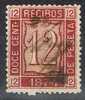 Sello Recibos 1874,  Fiscal 12 Cts Castaño Rojo º - Steuermarken