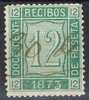 Sello Recibos 1873,  Fiscal 12 Cts Verde  º - Fiscale Zegels