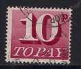 GB 1970 -75 POSTAGE DUE 10p USED STAMP SG D84 (B193) - Postage Due