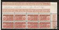 1953-58 ITALIA CONCESSIONE 40 £ QUARTINA MNH ** RR3200 - Consigned Parcels