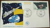 1966 FRANCE FDC SATELLITE D1 SPACE ROCKET - Europe