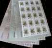 Taiwan 2009 Ferns Stamps Sheets Tree Fern Flora - Blocks & Kleinbögen
