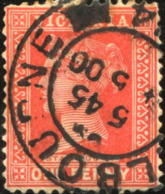 Pays : 497 (Victoria : Colonie Britannique)      Yvert Et Tellier N° :  114 (o) - Usati