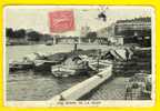 PENICHE 1906 BORDS DE LA SEINE PARIS Dép 75 BATEAU NAVIRE BOOT SHIP MARIN TRANSPORT CANAL C14 - Embarcaciones