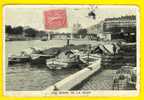 PENICHE 1906 BORDS DE LA SEINE PARIS Dép 75 BATEAU NAVIRE BOOT SHIP MARIN TRANSPORT CANAL C14 - Péniches