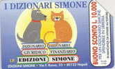 # ITALY 291 I Dizionari Simone (31.12.95) 10000   Tres Bon Etat - Autres & Non Classés