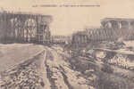 DANNEMARIE.  _  Le Viaduc Après Sa Destruction En 1870. Sur Les Restes Du Pont Des Militaires Sont Alignés. - Dannemarie