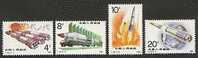 China 1989 T143 National Defence -Rocket Stamps Martial Space Military Truck - Asia