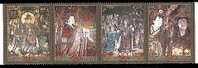 China 2001-6 Murals Of Yongle Temple Stamps Buddha Relic Archeology Painting - Buddhism