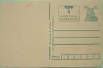 India 1998 Postal Stationery Postcard Tiger Medecine Birth Control Family Population Control - Covers & Documents