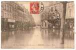 Inondations Janvier 19010 BEZONS Rue De Paris - Bezons