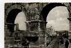 ROMA VIA DELL'IMPERO DAL COLOSSEO VIAGGIATA   ANNI 50 BN - Colosseum