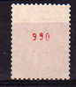 Béquet : N° 1664e Neuf ** - N° Rouge Au Verso Avec 3 Bandes De Phosphore - Cote 25€ - Coil Stamps