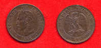 FRANCE - NAPOLEON III - 2 CENTIMES 1862 BB - TRES BELLE MONNAIE - 2 Centimes