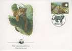 W0306 Jaguar Panthera Anca Belize 1983 FDC Premier Jour WWF - Belize (1973-...)