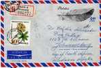 Carta, , Aérea, Certificada, WRZESZCZ 1968( Polonia), Cover, Letter - Lettres & Documents