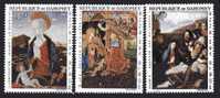 1966 DAHOMEY  Carpets Cpl Set Of 3 Yvert Cat N° Air 50/52 Perfect MNH** - Religión