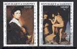 1967 DAHOMEY  Painting Cpl Set Of 2 Yvert Cat N° Air 53/54 Perfect MNH** - Nudes