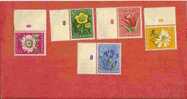 1952 - NEDERLAND - PAYS BAS - ZOMERZEGEL - Fleurs Flowers - Yvert & Tellier 569-573 - Nuovi