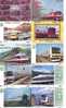 50 Cartes Japon Différentes TRAINS - 50 Different Japan Prepaid TRAIN Cards (Z-265) Trein Zug * Chemin De Fer  Locomotif - Sammlungen