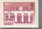 GRANDE BRETAGNE  1984 EUROPA CEPT  MAXIMUM NUM.MICHEL  989 PONT - 1984