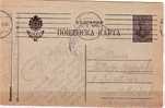 BULGARIA / BULGARIE  1916  Post Card – Travel +  Cancellation Censorship - Briefe U. Dokumente