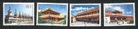 China 2000-9 Taer Lamasery Stamps Temple Architecture Relic  Pagoda - Théologiens