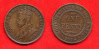 AUSTRALIE - AUSTRALIA - GEORGE V - ONE PENNY 1914 - Colonie