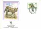 W0223 Serval Felis Serval Burundi 1992 FDC Premier Jour WWF - Used Stamps