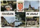 86 SOUVENIR DE DANGE  -  MULTI VUES  -  CPM ANNEE 1950/60 - Dange Saint Romain