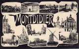 MONTDIDIER  GRUSS CIRC 1917  EDIT L VALLEE - Montdidier